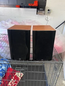 Snell QBX 15 Book Shelf  Speakers - Cherry Finish - Picture 1 of 6