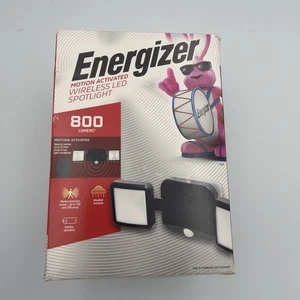 Energizer 800 Lumens Outdoor LED Motion Sensor Wireless Spotlight – Open Box - Picture 1 of 6