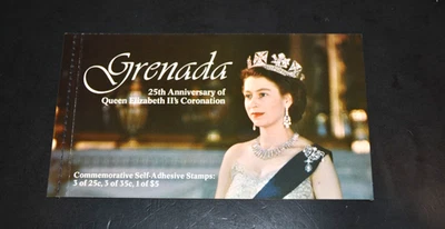 ГРЕНАДА СКОТТ #877 КОРОНАЦИЯ КОРОЛЕВА ЭЛИЗАБЕТ ПОЛНЫЙ БУКЛЕТ MNH - Изображение 1 из 3