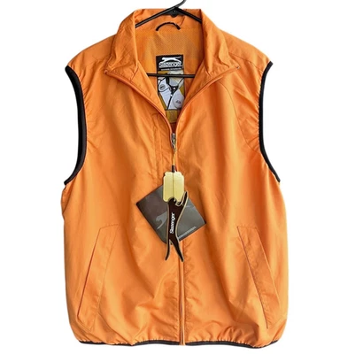 Men's Slazenger Camber Golf Vest New with Tags Medium 100% Polyester Sport Zip - Image 1 of 4