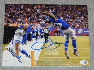 ODELL BECKHAM JR Signed NY GIANTS "THE CATCH" 8x10 Photo JSA Witness COA W477 - Picture 1 of 1