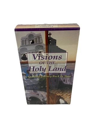 1995 Visions Of The Holy Land Sealed VHS A Spiritual Journey Back In Time - Image 1 of 4