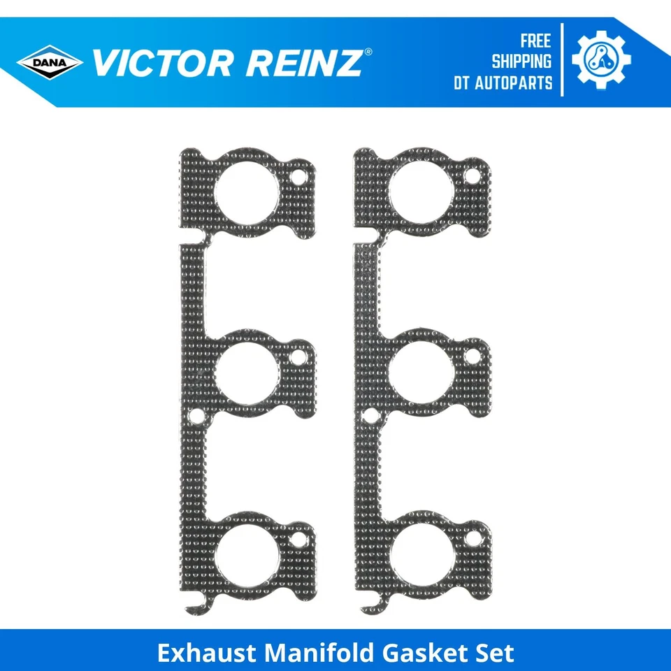 For 1986-1995, 1997 Ford Aerostar Exhaust Manifold Gasket Set Victor Reinz - Image 1 of 1