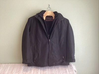 Weathercast By Weatherproof Outerwear Men’s Sherpa Fleece Lined Hooded Jacket XL - Image 1 of 4