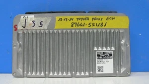 *2012 13 14 TOYOTA PRIUS ECM Engine Control Module #89661-52U81 (W1:G7-171) - Picture 1 of 6