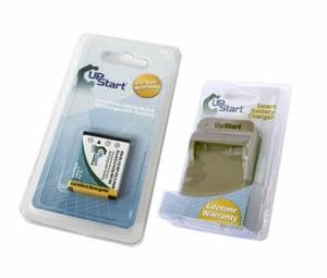 Battery + Charger for Nikon Coolpix S4000, S210, S3000 S80 Olympus Stylus 850 SW - Picture 1 of 1