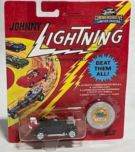 Johnny Lightning Seattle Toy Show 1996, Volkswagen VW Bug Bomb, Black, 1/64 NEW - Picture 1 of 3