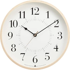 Lemnos TOKI Wall Clock White AWA13-05 WH Wall Clock Awa Clock Japan F/S - Picture 1 of 5