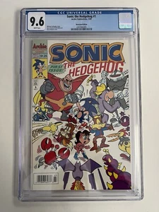 SONIC THE HEDGEHOG #1 CGC 9.6 Kiosk - Bild 1 von 2