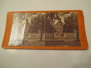 Rochester New York City Hospital NY Stereoview Card - Picture 1 of 3