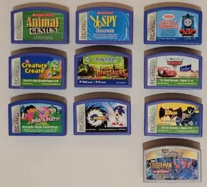 Lot of 10 Leap Frog Leapster Game Cartridges, Preowned. - Picture 1 of 2