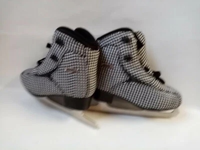 Roces RFG british Check schwarz Eiskunstlauf Freizeit Gr. 36 Damen Schlittschuh