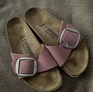 Birkenstock Madrid Big Buckle Mauve Pink Size 38 - Picture 1 of 7