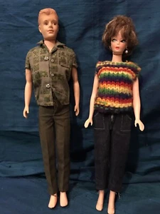 Vintage Eegee Andy and Eegee Barbie dolls - Picture 1 of 12
