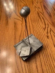 7 3/4" CERÁMICA METAL ESTILO LIBRO PILA GRADUACIÓN TAPA GLOBO-IMÁN SOPORTE PARA FOTOS - Imagen 1 de 6
