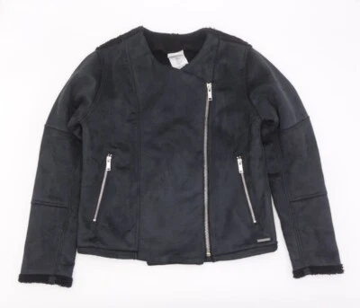 Chaqueta de moto New Balance Moto Revitalize imitación piel de oveja para mujer mediana” Foto 1 de 4