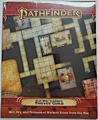 THIEVES' GUILD Pathfinder Flip-Mat Classics NEW Paizo PZO31036 - Image 1 of 2