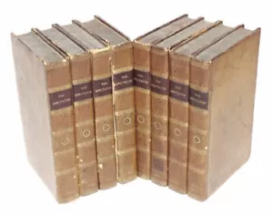 Joseph Addison, Richard Steele / Spectator 8 vols complete 1819 New Edition - Picture 1 of 3