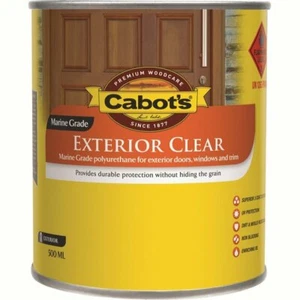 Cabot's 500ml Satin Clear Exterior Timber Finish - Picture 1 of 1