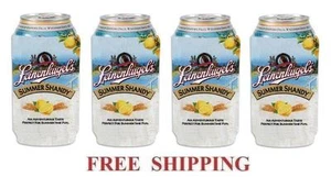 LEINENKUGELS 4 SUMMER SHANDY 16oz BEER CAN COOLERS KOOZIE COOLIE PINT HUGGIE NEW - Picture 1 of 2