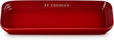 Le Creuset Leger Rectangle Plate 25cm  Stoneware Plate 25x13cm from Japan New - Image 1 of 4