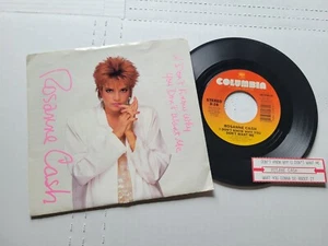 ROSANNE CASH - I Don't Know Why You Don't Want Me 1985 COUNTRY ROCK p/s 7" - Imagen 1 de 2