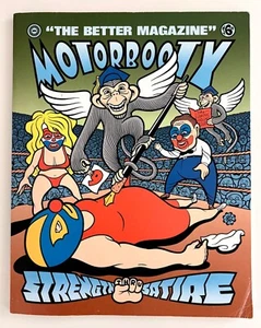 Motorbooty Magazine #9 1999 Fanzine Dancey Punk Rock & Roll 100 Worst Albums - Picture 1 of 7