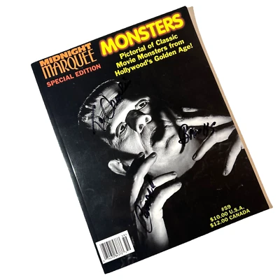 SIGNED Conrad Brooks Midnight Marquee Special Edition #59 MONSTERS 1999 Ed Wood - Image 1 of 4