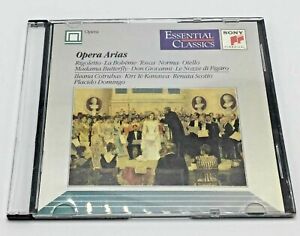 Opera Arias CD 1991 Sony Essential Classics First Class Ship