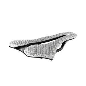 Selle Italia saddle SLR BOOST SUPERFLOW KIT CARBONIO 3D S3 size WHITE carbon NEW - Picture 1 of 8