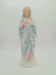 Große Porzellan Biskuit Mutter Maria Statue Figur - Bild 1 von 20