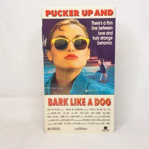 Pucker Up and Bark Like a Dog VHS Rare 1989 Movie Tape NEW & FACTORY SEALED - Picture 1 of 6