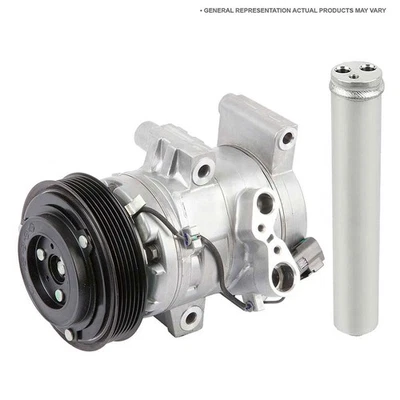 Compresor de aire acondicionado OEM para Chevy Spectrum y Geo Spectrum con embrague y secador de aire acondicionado Foto 1 de 3