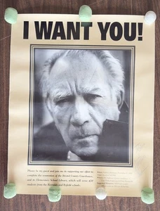 ANTHONY QUINN POSTER SIGNED AUTOGRAPH - Picture 1 of 2