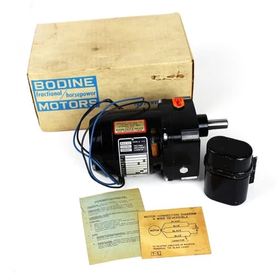 Bodine Gearmotor Model 464CG Type NCI-11 D6 - New Old Stock in Original Box - Image 1 of 4