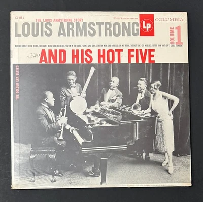 LOUIS ARMSTRONG AND HIS HOT FIVE Original Vinyl Record SEALED Album Vol One NEW - Image 1 of 2