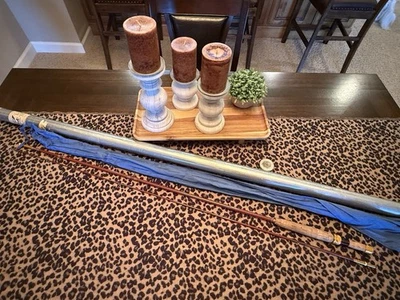 De colección Fenwick Grizzly Fibra de Vidrio 2 piezas Fly Rod Modelo FL 84-5 ¡Excelente Estado Calcetín + Tubo! Foto 1 de 4