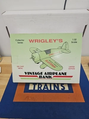 Wrigley's Vintage Airplane Bank Die Cast 1:32 Spec Cast 1992 - Image 1 of 2