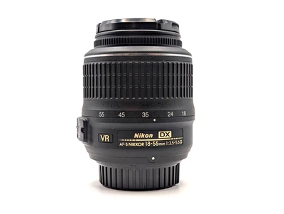 Nikon AF-S NIKKOR 18-55mm F3.5-5.6G VR DX Kit Zoom Lens - image 1 of 4