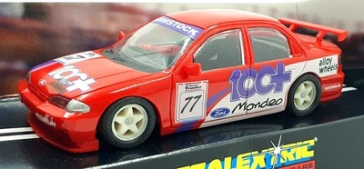 Scalextric 1/32 Scale Slot Car C.716 - Ford Mondeo 100+Red #77 - Image 1 of 4