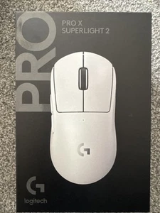 Logitech G Pro x Superlight 2 Wireless Gaming Mouse White - Picture 1 of 2