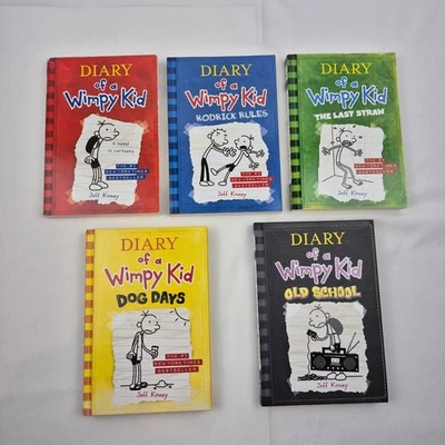 Дневник слабака ребенка книга лот - Родрик правила последняя соломинка старая школа 1-4 и 10 - Изображение 1 из 4