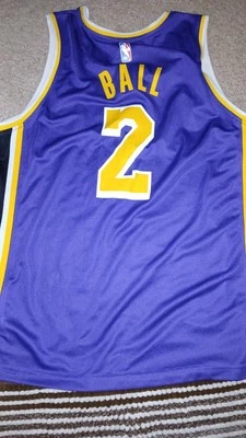 NBA - LA LAKERS - CAMISETA DE PELOTA LONZO - TALLA GRANDE - FANÁTICOS - #2 Foto 1 de 4