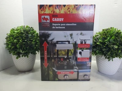 Range Master BBQ Caddy For Paper Towels Utensils Condiments Easy Carry🥩 NEW - Image 1 of 3