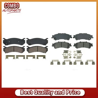 Front Rear Disc Brake Pad Set fits 1999-2002 Chevrolet Silverado 1500 - Image 1 of 4