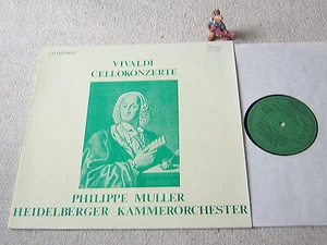 VIVALDI Cello Concertos PHILIPPE MULLER 1975 GER LP SASTRUPHON - Bild 1 von 1
