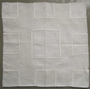 C 1930 - 1950 VINTAGE DUTCH MENDING NEEDLEWORK SAMPLER - Picture 1 of 3