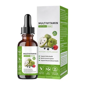 100% Pure Organic Soursop Extract, Tindedly Soursop Graviola Liquid Drops 60ml - Picture 1 of 12
