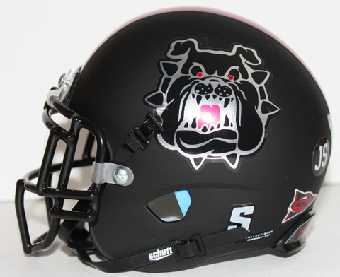 2013 Fresno State Bulldogs Davante Adams Custom Mini Helmet with Facemask Cover
