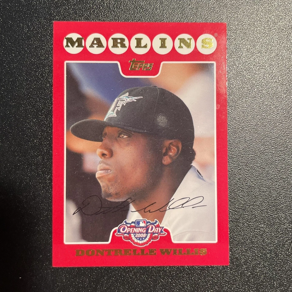 2008 Topps Opening Day Baseball Card #164 Dontrelle Willis B3 - Image 1 of 1